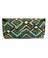 NWT VERA BRADLEY RAIN FOREST LARGE HARD FLAP EYEGLASS CASE - £11.19 GBP