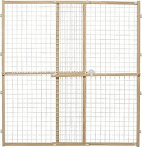 Wire Mesh Pet Safety Gate 44 Inches Tall Expands 29 50 Inches Wide Large - £69.62 GBP