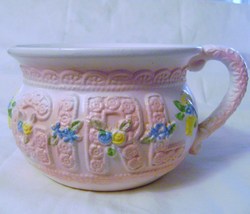 Vintage Napcoware  Girl Cup Ceramic Planter  - £4.77 GBP