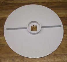 Sears Kenmore 69318 Food Processor PART/CONTINUOUS FEED PLATE ONLY/Exc - $7.99