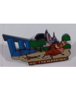 DIsney Pin Wild About Safety No Stampeding Pin 22553 excelent - £7.78 GBP
