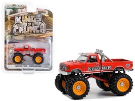 1989 Ford F-250 Monster Truck Red &quot;Krimson Krusher&quot; &quot;Kings of Crunch&quot; Se... - $731.88 MXN