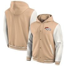 New Mens Broncos Tri-Blend Full-Snap Hoodie Baseball Jacket Darius Rucke... - $89.90