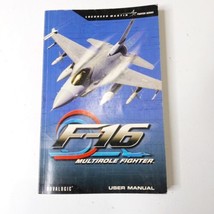 F-16 Multirole Fighter (PC 1998) Lockheed Martin Fighter MANUAL ONLY - £7.04 GBP