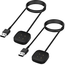 Charger For Fitbit Versa 4/Versa 3/Sense 2/Sense, Replacement Charging C... - £14.15 GBP