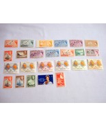 24 Mint Bermuda Stamps Queen Elizabeth, King George VI, and Anniversary ... - $13.66 CAD