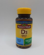 Nature Made Vitamin D3, 100 Softgels, Vitamin D 1000 IU (25 mcg) Exp 11/... - $12.23