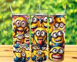 20oz Movie Minions theme  theme  insulated Tumbler with sliding lid &amp; 2 ... - $19.80