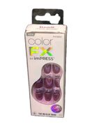 KISS Color FX Press-On Nails INFINITY – Iridescent Short Length – No Glu... - $208.98 MXN