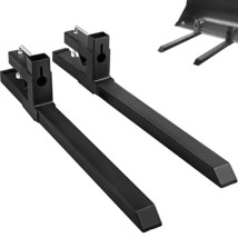 VEVOR Clamp-On Pallet Forks - 48-Inch Heavy-Duty Steel Adjustable Handles - $3,167.24 MXN