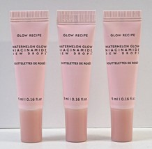 3 Glow Recipe Watermelon Glow Niacinamide Dew Drops 0.16oz / 5ml SampleSz Sealed - £13.89 GBP