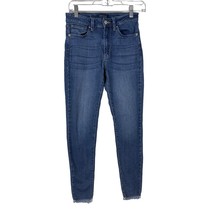 JustUSA Womens Skinny Jeans Size 26 Raw Hem - $10.80