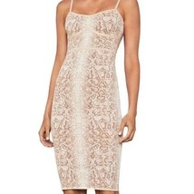 Bcbg Max Azria Knit Bodycon Sexy Snakeskin Pencil Cocktail Dress NWT XXS - £37.50 GBP