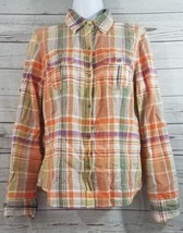 American Eagle Outfitters Womens Plaid Checkered Shirt Size 8 EUC Excell... - £15.52 GBP