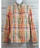 American Eagle Outfitters Womens Plaid Checkered Shirt Size 8 EUC Excell... - £15.49 GBP