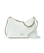 New Kate Spade Zippy Pebbled Leather Convertible Crossbody Lime Sherbert - $2,085.78 MXN
