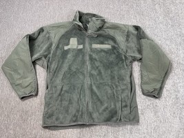 Military Jacket Fleece Cold Weather Large Regular Green Gen III Army Pol... - $27.71