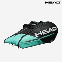 Head 2022 Tour Team 12R Tennis Racket Bag Badminton Squash Black Mint NW... - $146.90