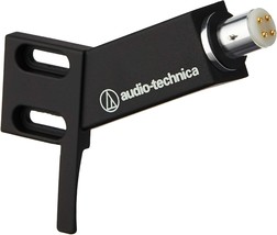 Black Universal Turntable Headshell, Audio-Technica At-Hs4. - $43.97