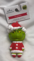 HALLMARK THE GRINCH WHO STOLE CHRISTMAS 4&quot; TREE ORNAMENT HOLIDAY NEW w/ TAG - £11.61 GBP
