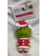 HALLMARK THE GRINCH WHO STOLE CHRISTMAS 4&quot; TREE ORNAMENT HOLIDAY NEW w/ TAG - £11.83 GBP