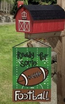 Ready for some Football  Double Sided Garden Flag ~ 12&quot; x 18&quot; ~ NEW! - $12.17