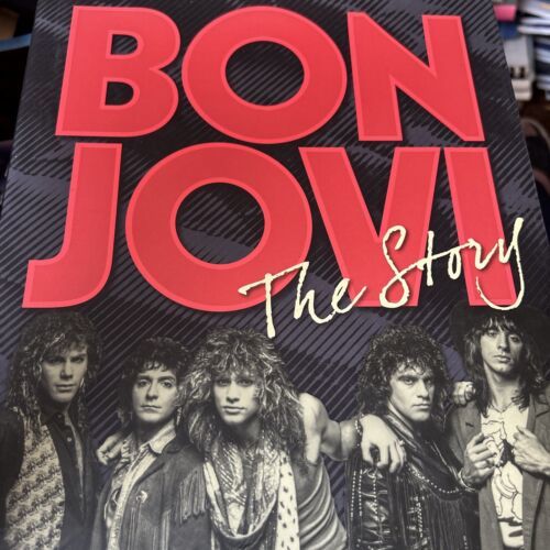 Bon Jovi the Story Hardcover BIG 2016 Jon Many Photos LOOK - $64.39