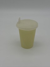 Vtg Tupperware Sippy Bell Tumbler 7 oz Cup 109 Clear Flat Sipper Seal Lid - $5.93