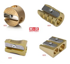 Mobius + Ruppert (M+R) Brass Pencil Sharpener - choose from 4 shapes!  Made in G - £4.91 GBP+