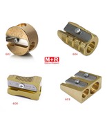 Mobius + Ruppert (M+R) Brass Pencil Sharpener - choose from 4 shapes!  M... - $5.62+