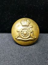 Antique WW1 British Army Royal Artillery Uniform Button - $12.57