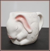 NEW RARE Williams Sonoma Figural Easter Bunny Mug 16 OZ Stoneware - $34.99