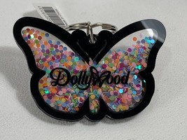 2 DollyWood Confetti Butterfly Double Sided Key Chain Chains Stocking St... - $222.99 MXN