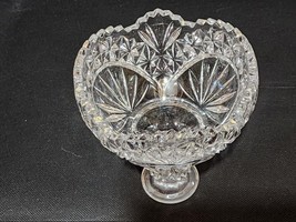 Stunning Antique American Brilliant Period Cut Crystal Punch Bowl Base / Stand - £50.05 GBP