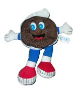 VINTAGE 1990&#39;S NABISCO OREO COOKIE PLUSH BEANIE TOY 7&quot; ADVERSTISING - $14.80