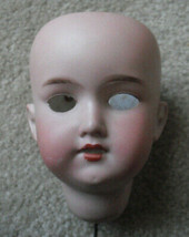 Vintage 1920s Armand Marseille Germany A4M 390 Bisque Girl Doll Head 4 3/4" Tall - $98.01