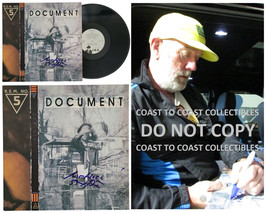 Michael Stipe Signed R.E.M. Document Album COA Proof Autographed Vinyl Record - £1,122.32 GBP