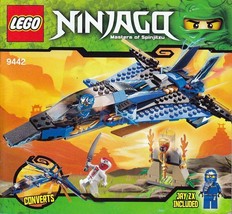 Instruction Book Only for LEGO Jay&#39;s Storm Fighter 9442 - £5.92 GBP