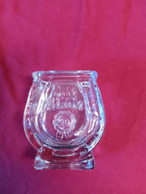 Jim Beam Horseshoe Shaped Shot Glass/Toothpick Holder Barware - £10.18 GBP