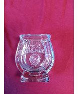 Jim Beam Horseshoe Shaped Shot Glass/Toothpick Holder Barware - $12.95