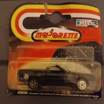 Vintage Majorette Metal 200 Series 1/58 Black Mercedes-Benz 500 SL #260 - $40.00