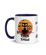 Personalized Coffee Mug 11oz | Add Your Name to The Witch Cat Trick or T... - $39.98 CAD