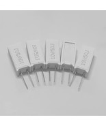 5Pcs 10W Vertical Cement Resistor Series Resistance Value: 0.01 Ohm-300K... - $89.72 MXN+