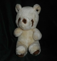 9" Vintage 1984 A - 1 Novelty Brown & White Panda Bear Stuffed Animal Plush Toy - £18.57 GBP