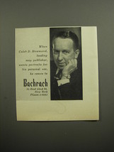 1957 Bachrach Photography Ad - Caleb D. Hammond - £14.55 GBP
