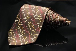 Nicole Miller Variegated Loose Thread Print Unique Necktie Tie - £13.67 GBP