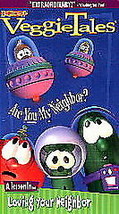 VeggieTales Are You My Neighbor? VHS 1998 Animated Childrens Family Video - £15.15 GBP