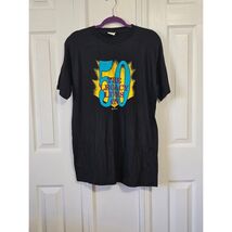 Vintage 50 The Legacy Lives On Graphic T Shirt Large Black Cotton - €10,27 EUR