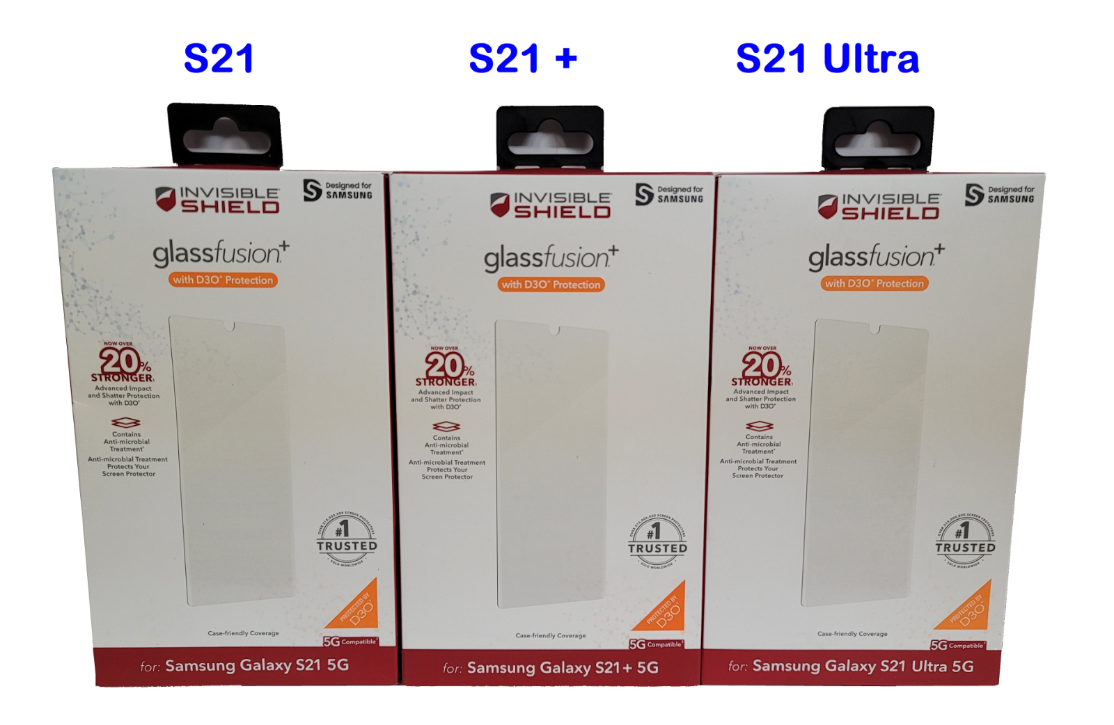 ZAGG InvisibleShield GlassFusion+ with D3O Flexible Hybrid Screen Protector - $19.99