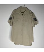 Vintage US Air Force Men&#39;s Shirt Military Uniform w/ Pants 34 x29 M Or S... - $49.99